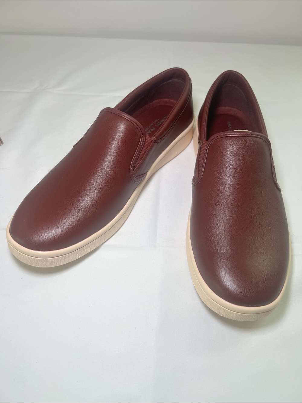 Mark Nason Burgundy Slip-on Sneakers — Women’s 8 — NWT/Brand New